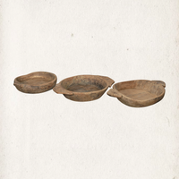 Vintage Wooden Parat Tray