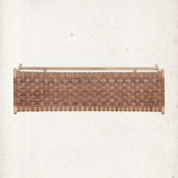 Pascua Leather Bench, Sequoia