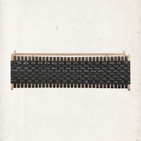 Pascua Leather Bench, Noir
