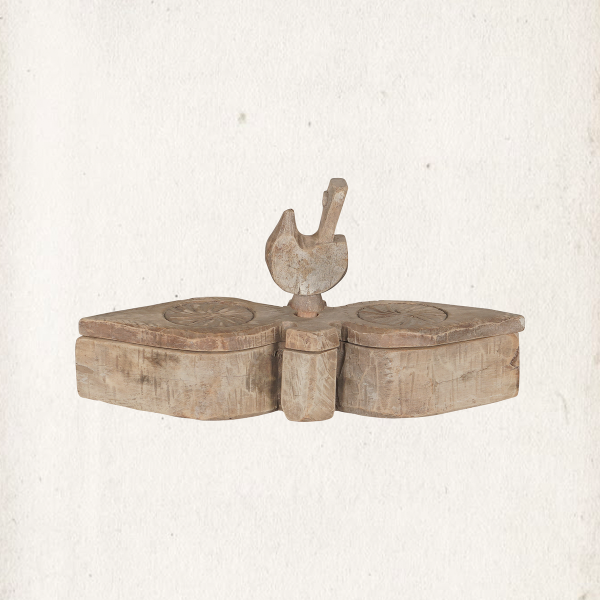 Carved Tika Box