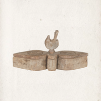 Carved Tika Box