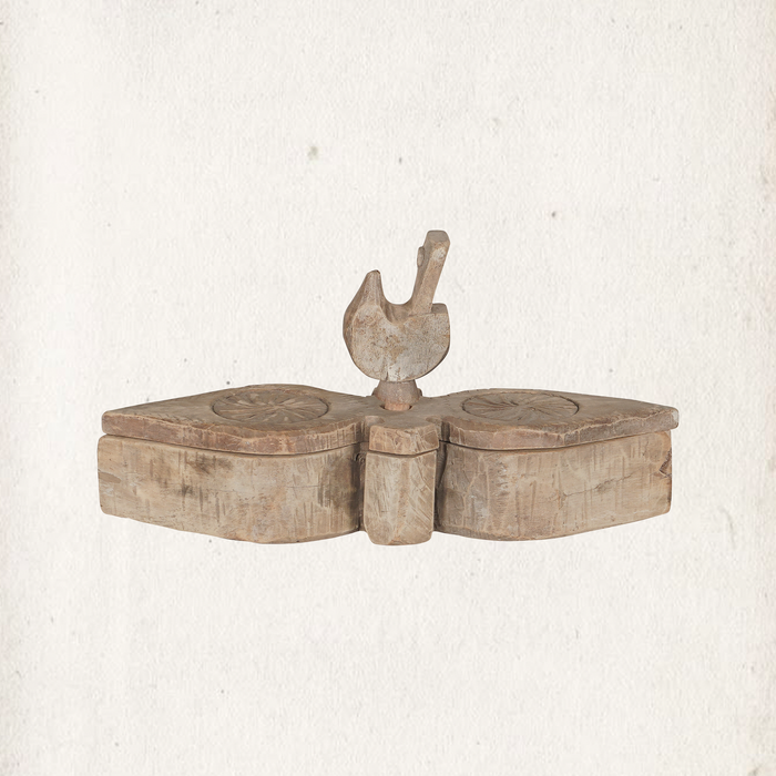 Carved Tika Box