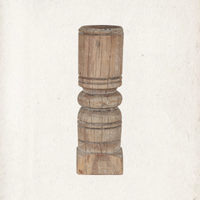 Baluster Candle Stand, Tall