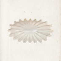 Scalloped Oval Marble Bowl, X-Large