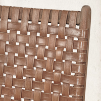 Pascua Leather Dining Chair, Sequoia