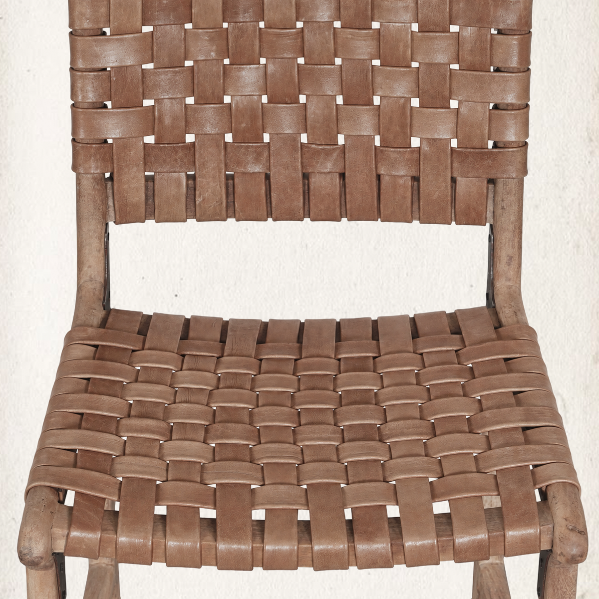 Pasuca Leather Counter Stool, Sequoia