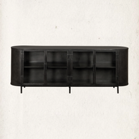 Marlow Iron and Glass Sideboard