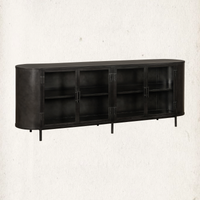 Marlow Iron and Glass Sideboard