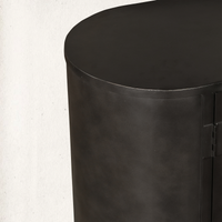 Marlow Iron and Glass Sideboard