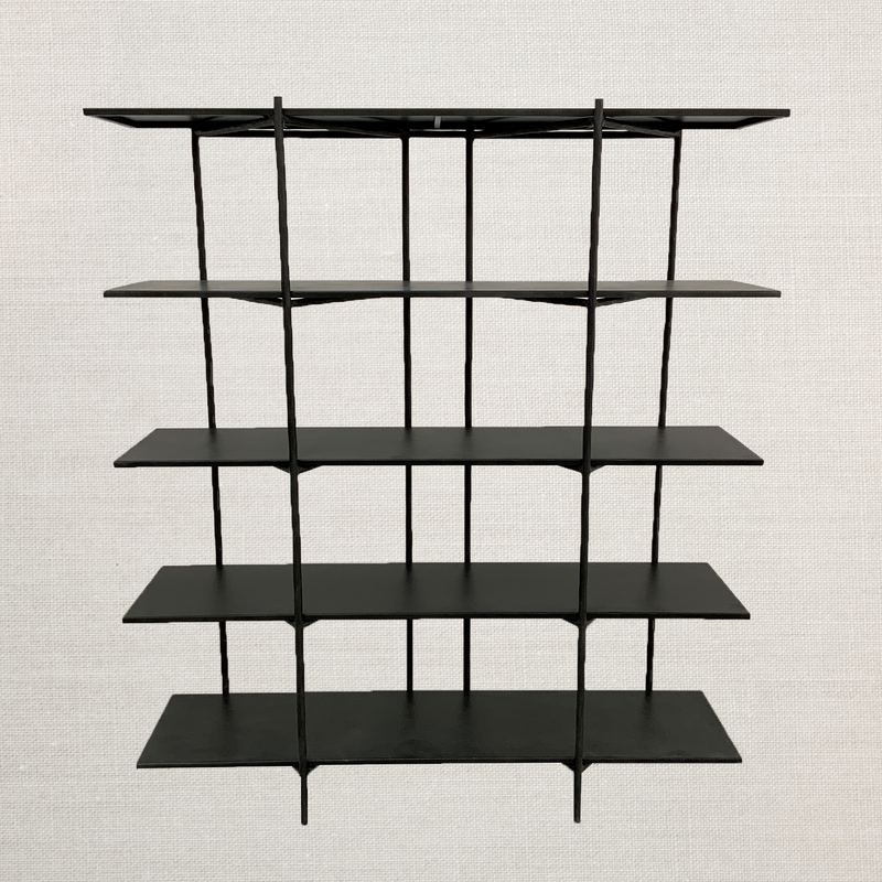 Monaco Forged Iron Bookshelf (A191)