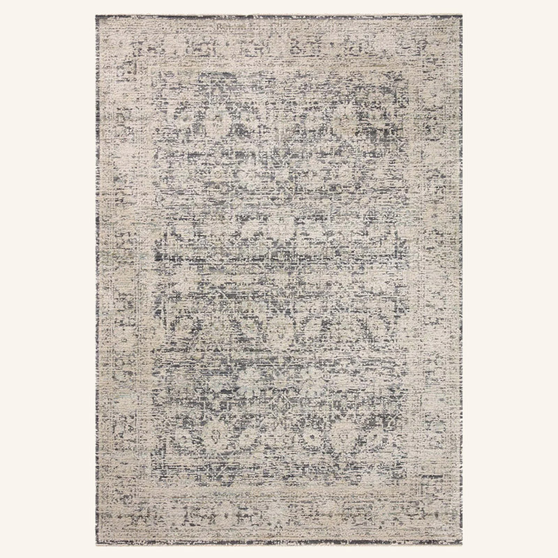 Alie Area Rug in Charcoal/Beige