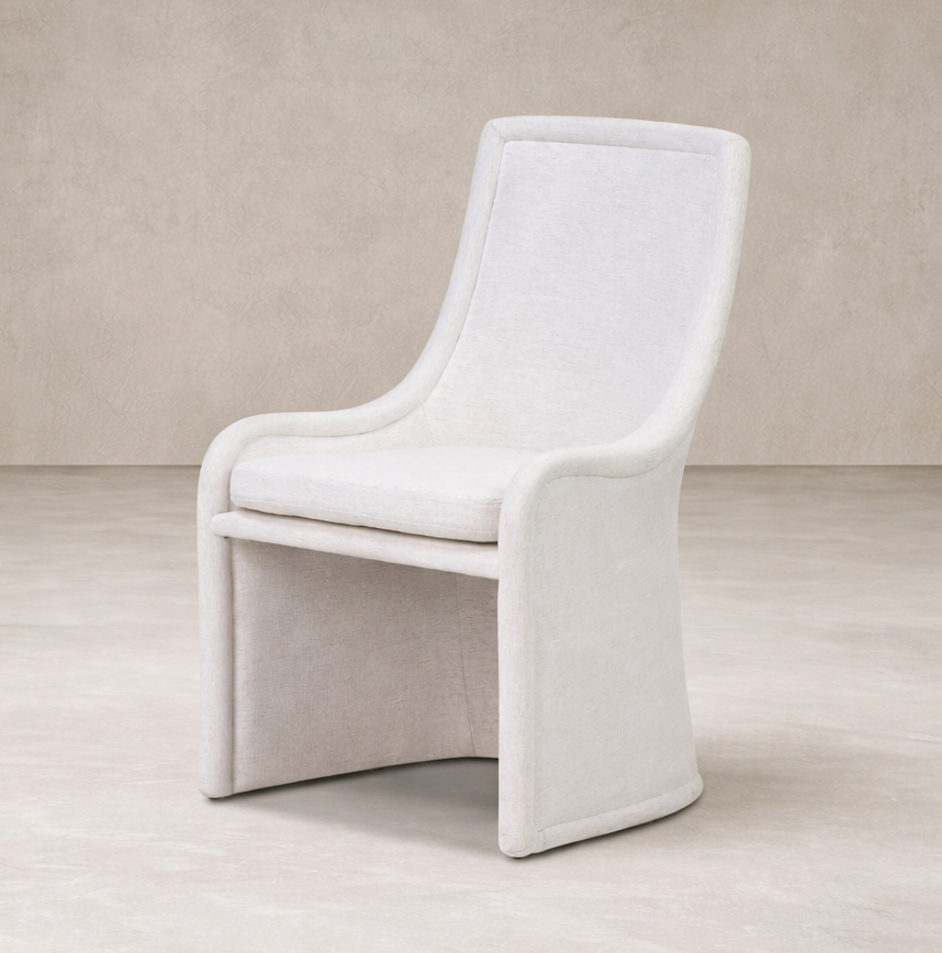 Selva Dining Chair in Crypton Nomad Snow