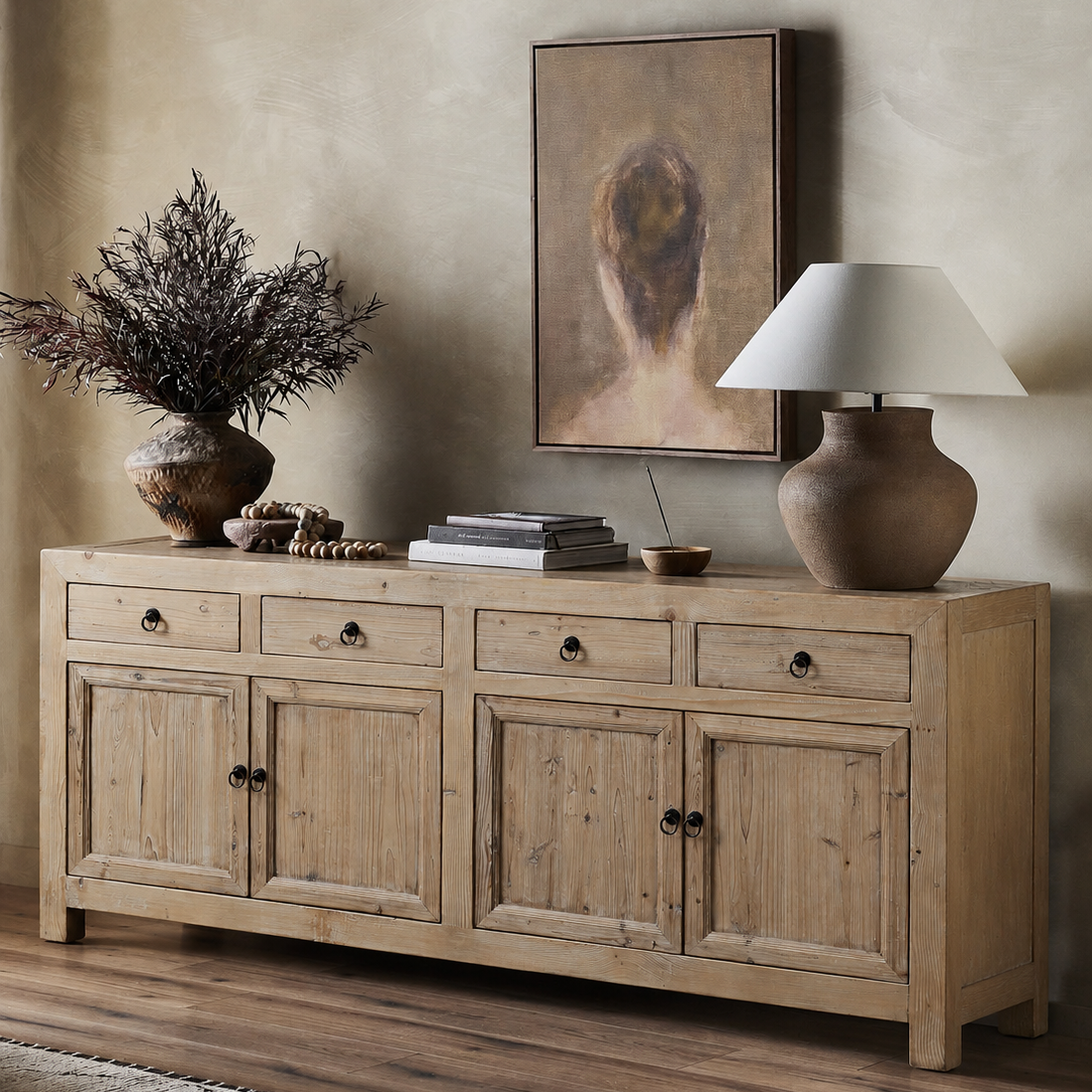 Marlow Vintage Pine Sideboard