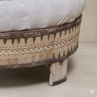 Indy Vintage Chakki Ottoman (T028)