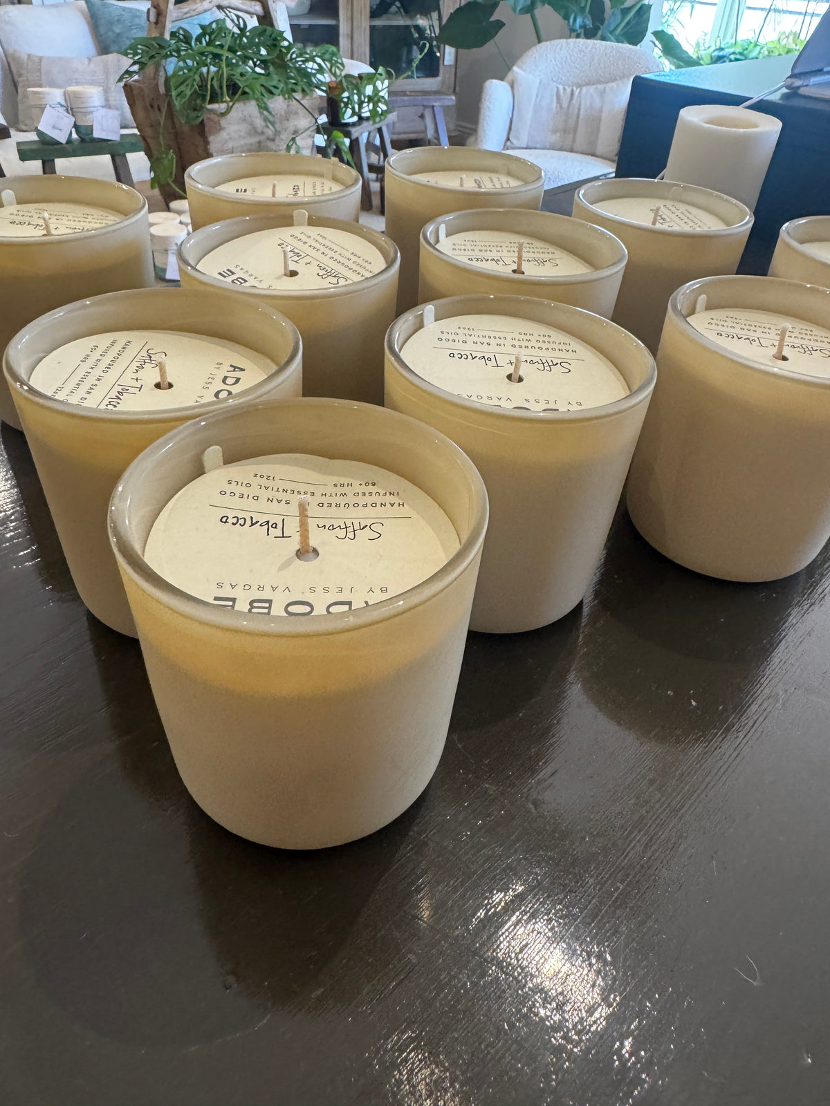 Saffron + Tobacco Candle