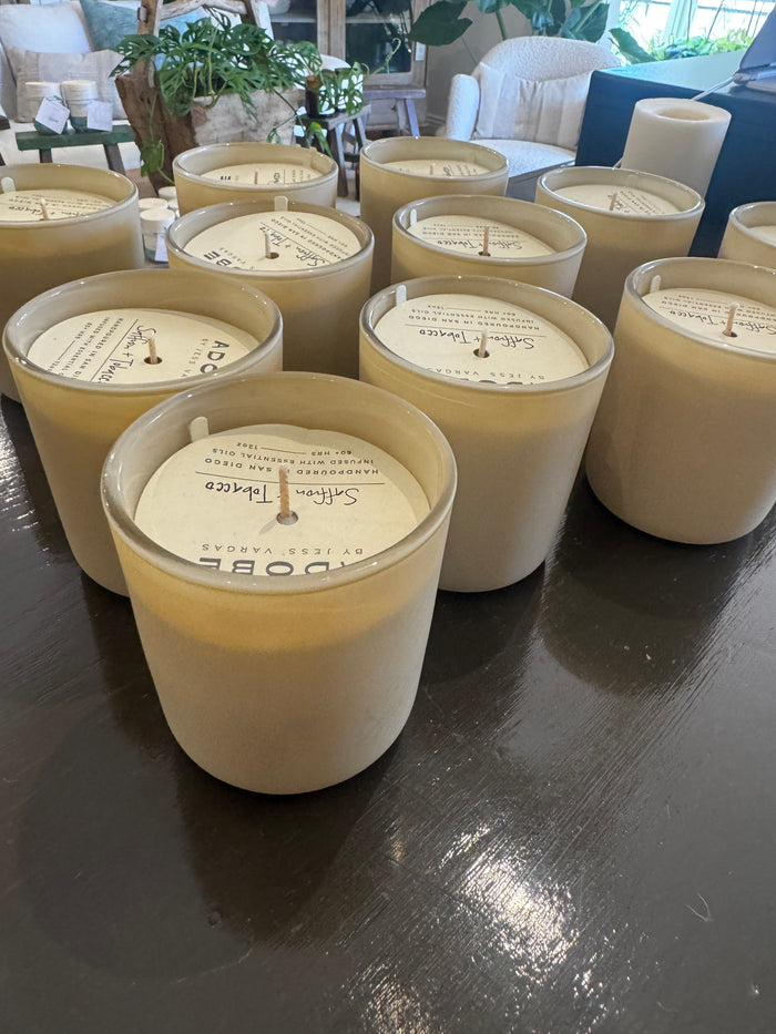 Saffron + Tobacco Candle