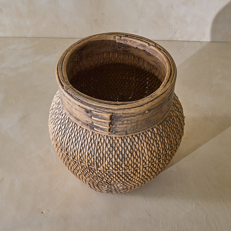 Vintage Willow Basket - Circa 1940s (TJH-22)