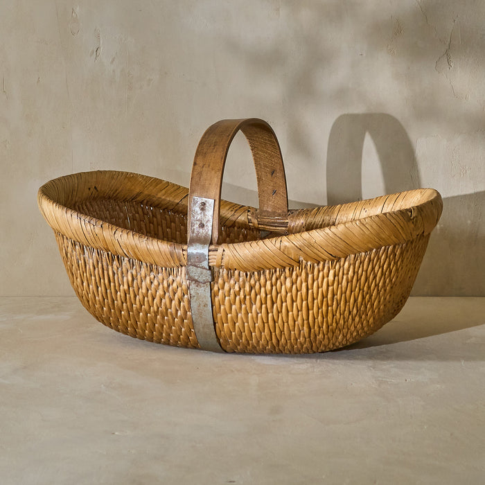 Barolo Vintage Willow Basket (TJH-37)