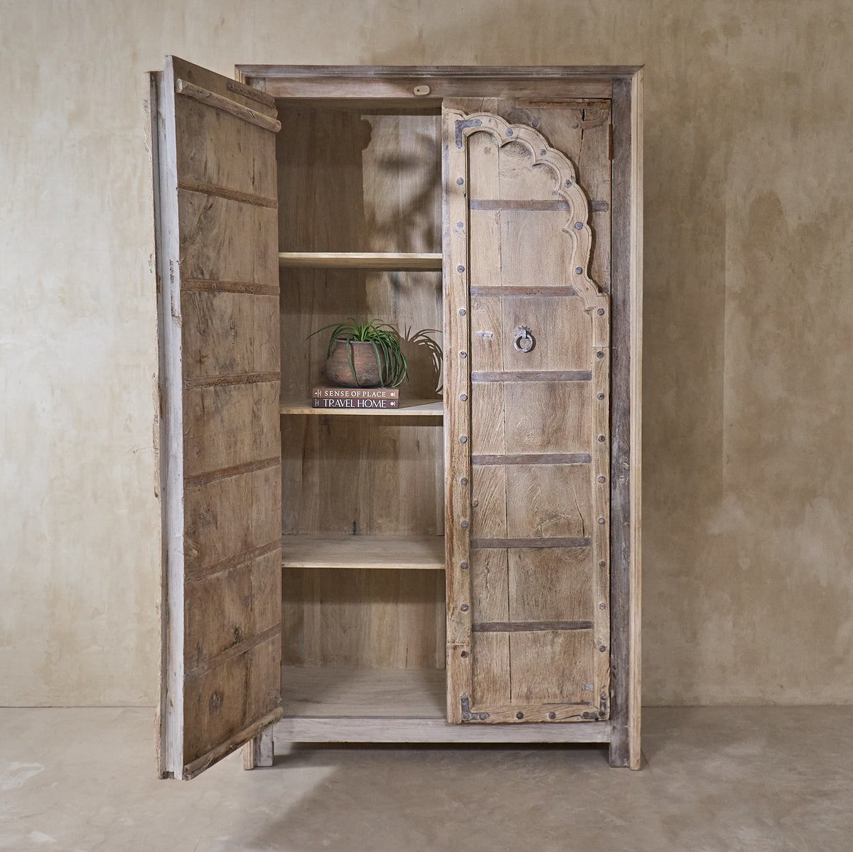 Casablanca Vintage Haveli Door Cabinet (T033)