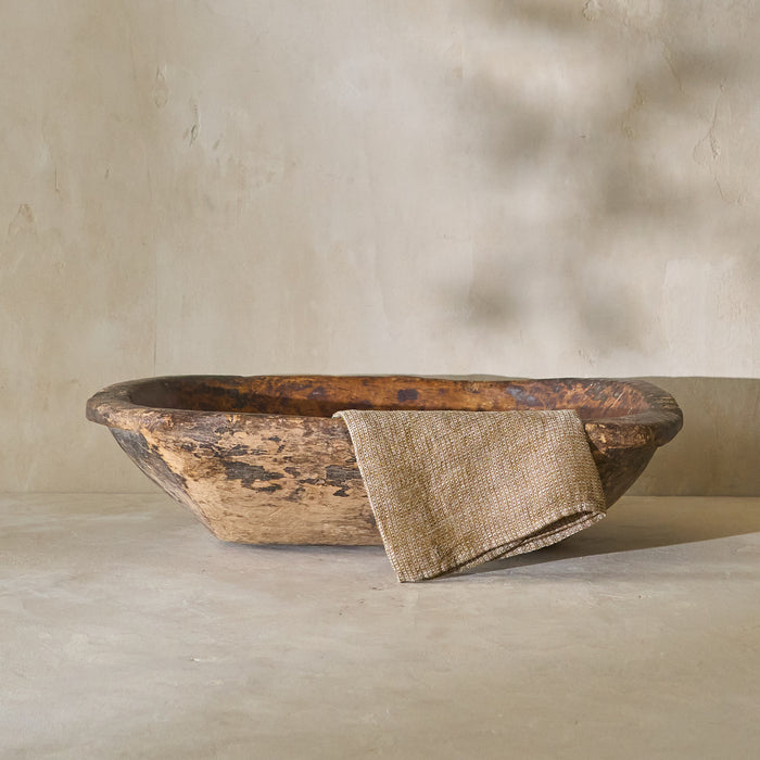 Trevi Antique Dough Bowl (TJH19) - Circa 1940s