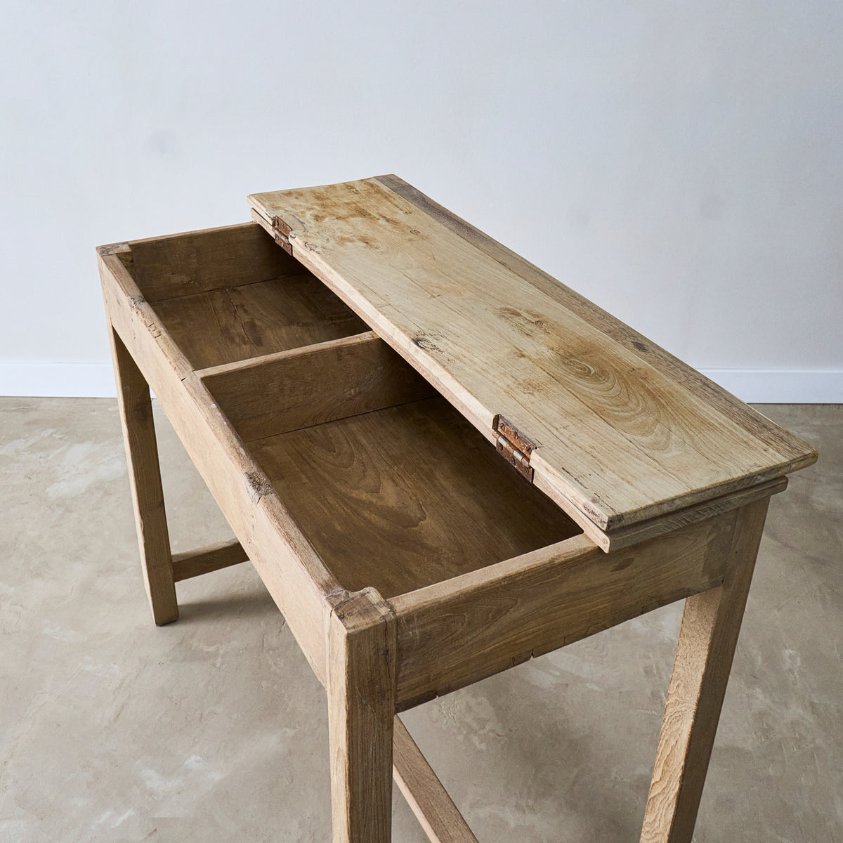 Rustic Vintage Teak Writing Desk(A024)