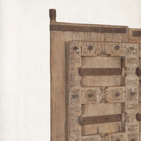 Carved Haveli Door on Stand