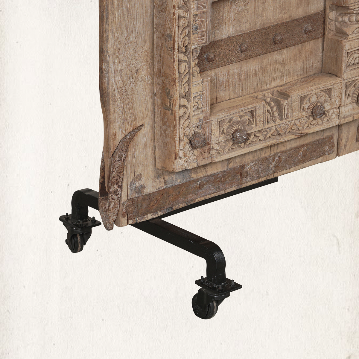 Carved Haveli Door on Stand