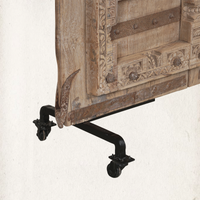 Carved Haveli Door on Stand