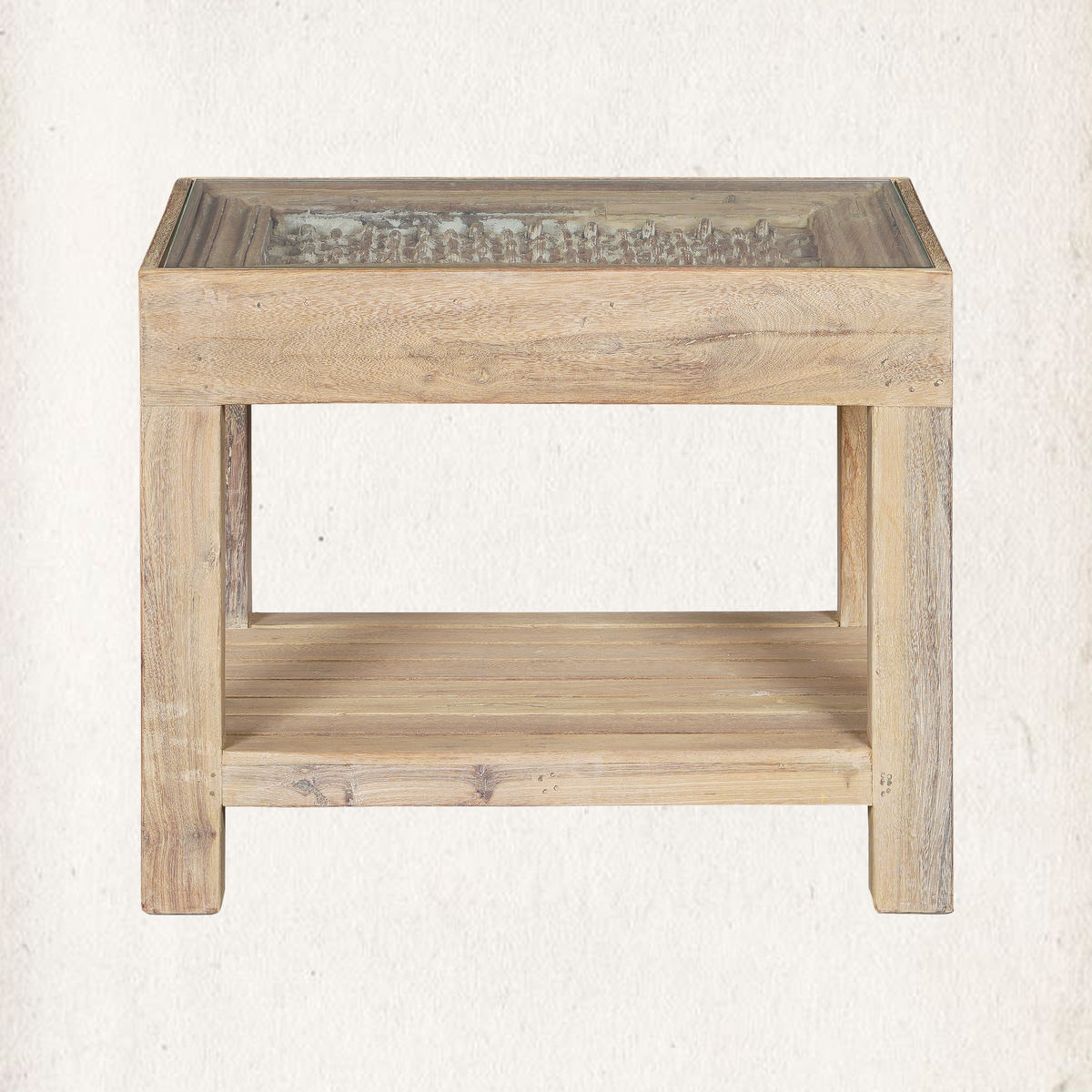Vue Vintage Window Pane Side Table
