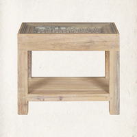 Vue Vintage Window Pane Side Table