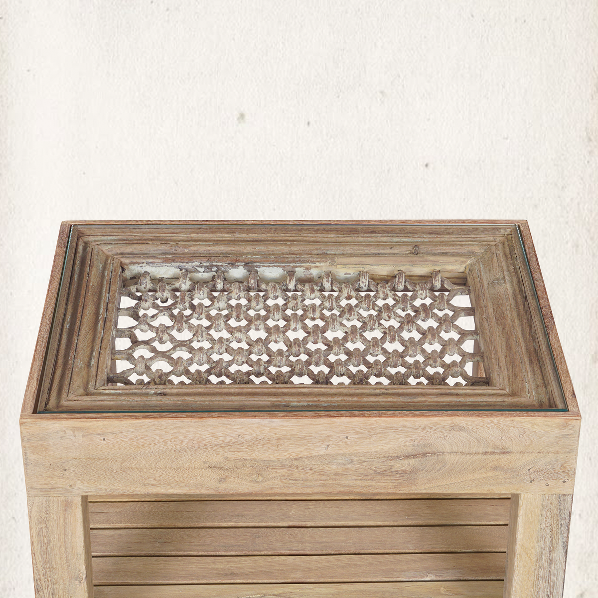 Vue Vintage Window Pane Side Table