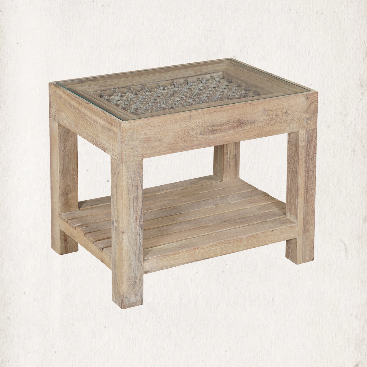 Vue Vintage Window Pane Side Table
