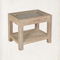 Vue Vintage Window Pane Side Table