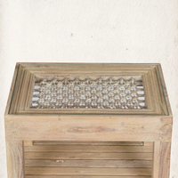 Vue Vintage Window Pane Side Table