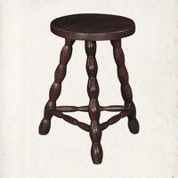 Delphine Milking Stool Side Table