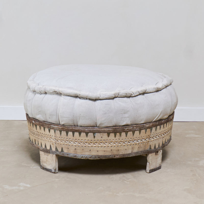 Indy Vintage Chakki Ottoman (T028)