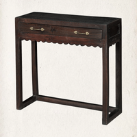 Vintage Scalloped Writing Table