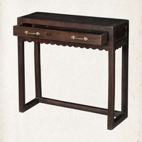 Vintage Scalloped Writing Table
