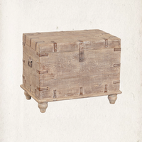 Vintage Trunk End Table