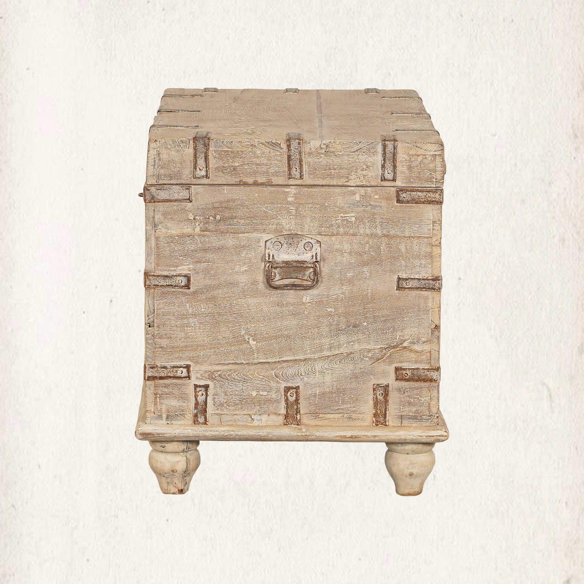 Vintage Trunk End Table
