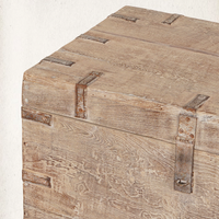 Vintage Trunk End Table