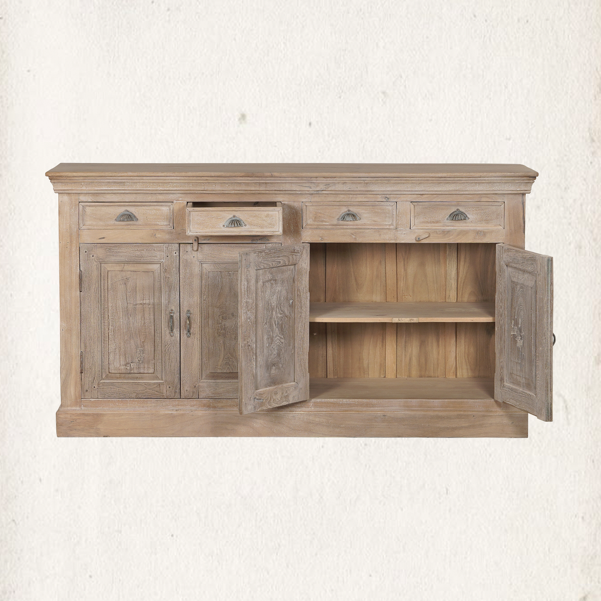 Evia Vintage Door Sideboard, Large