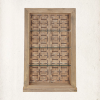 Vintage Haveli Door Bookshelf