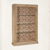 Vintage Haveli Door Bookshelf
