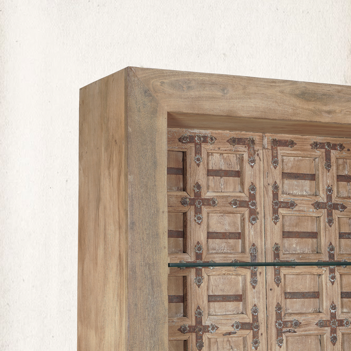 Vintage Haveli Door Bookshelf