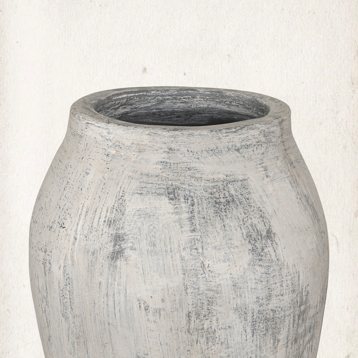 Vintage Tandoor Vessel on Iron Stand