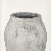 Vintage Tandoor Vessel on Iron Stand