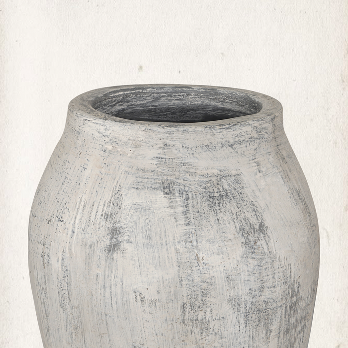 Vintage Tandoor Vessel on Iron Stand