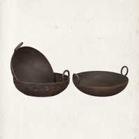 Vintage Iron Kadai Bowl
