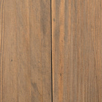 Close-up of the Positano Extension Dining Table's rich wood grain, highlighting its natural texture and finish.